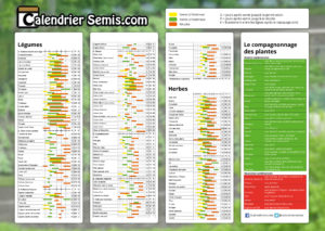 Calendrier jardinage